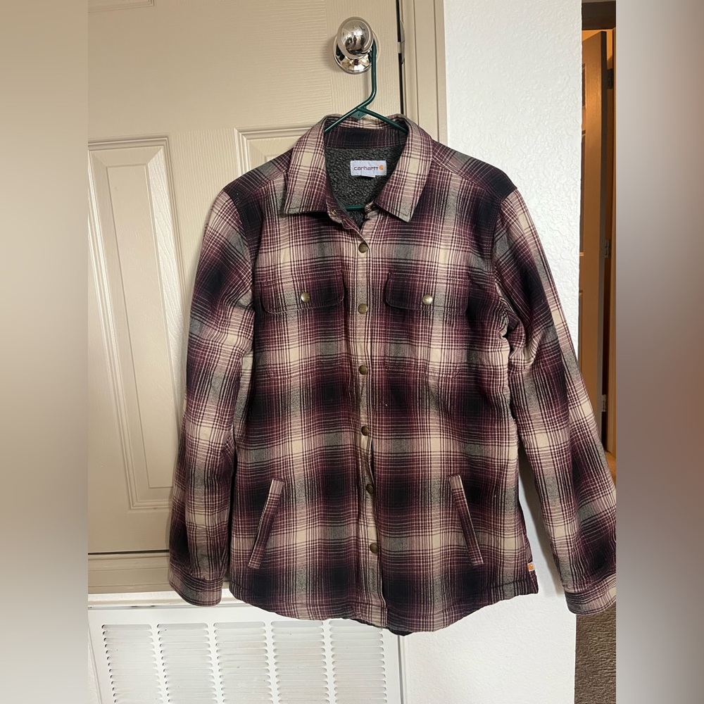 Women’s Carhartt Flannel Jacket